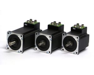 automation motion control integrated stepper motors